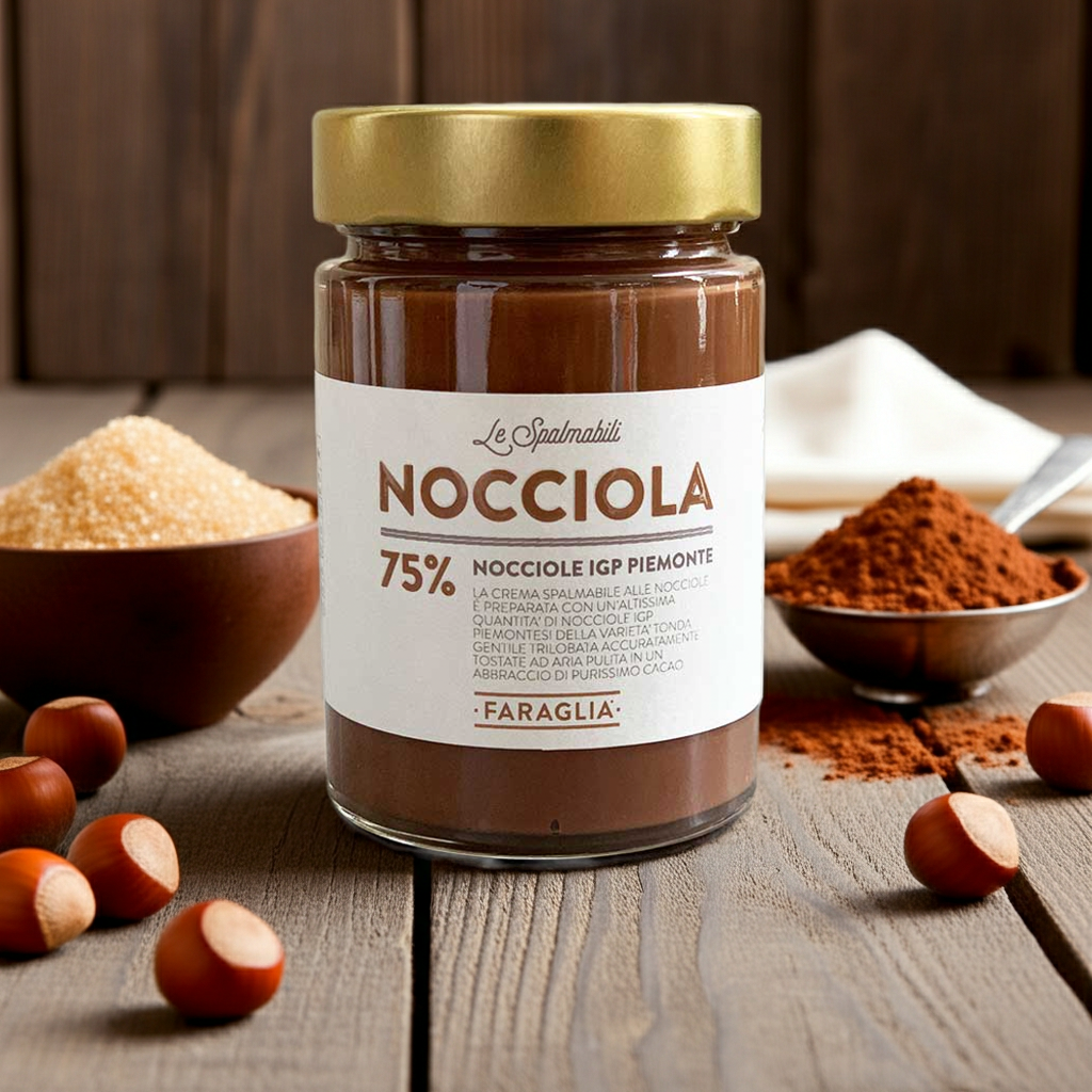 Faraglia Spreadable Hazelnut 75% 350g