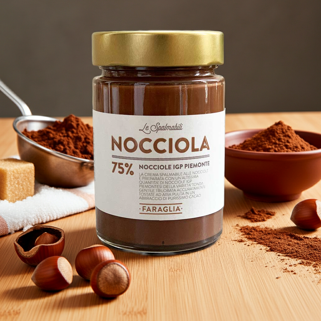 Faraglia Spreadable Hazelnut 75% 350g