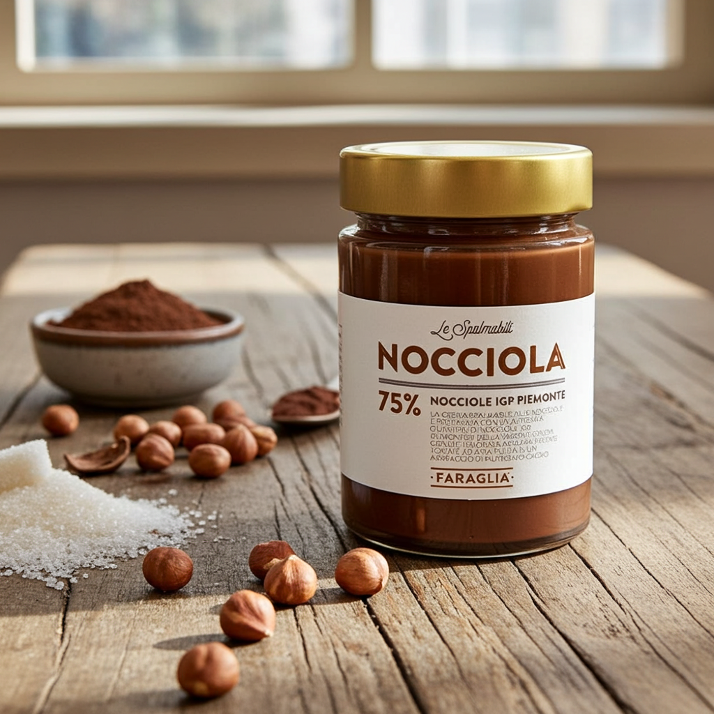Faraglia Spreadable Hazelnut 75% 350g