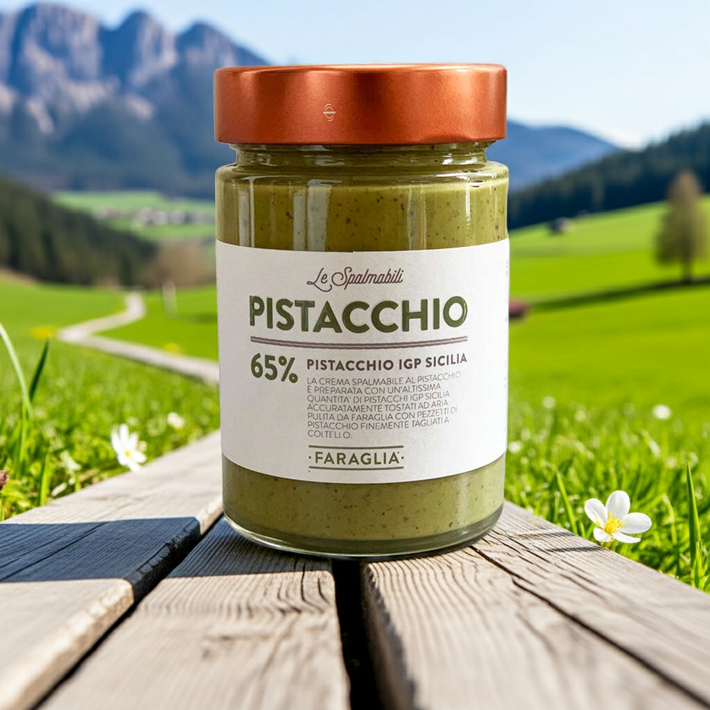 Crema Spalmabile al Pistacchio Artigianale 65%