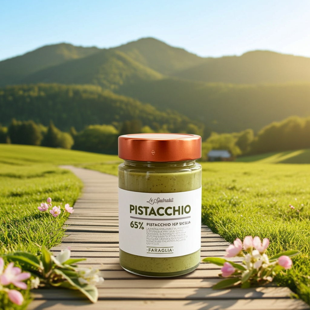 Crema Spalmabile al Pistacchio Artigianale 65%