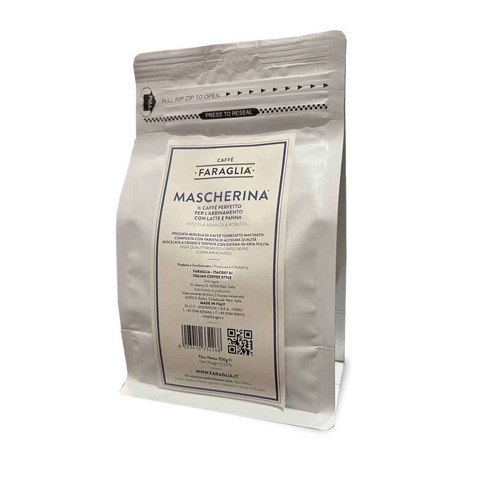NOVITA' Caffè Faraglia Mascherina 250g macinato Moka