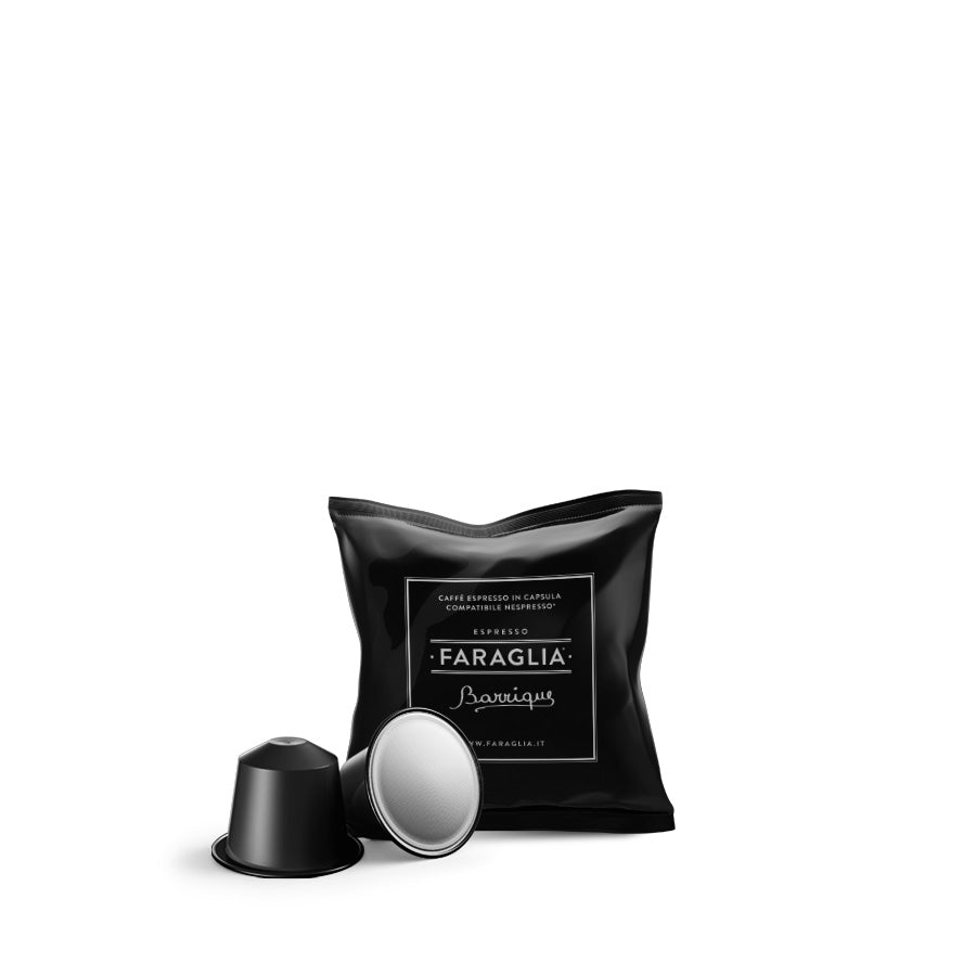 Faraglia Barrique coffee in various formats