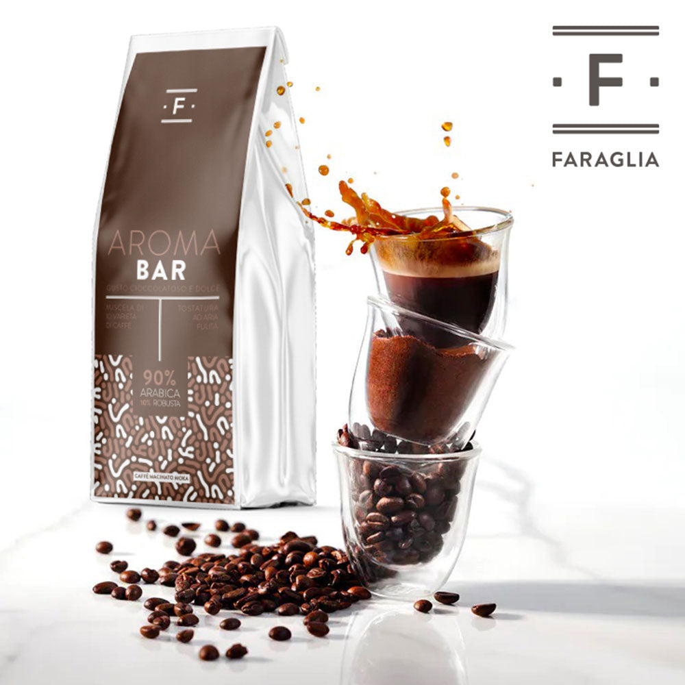 AROMA BAR 250g ground MOKA